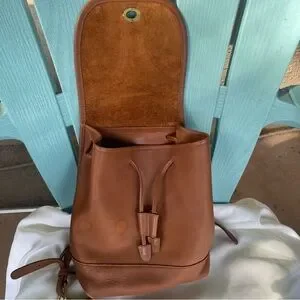 Coach | Bags | Coach Vintage Day Pack 979 Brown Leather  display picture 3